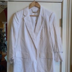 NWT Michael Kors Linen Blazer Size 10